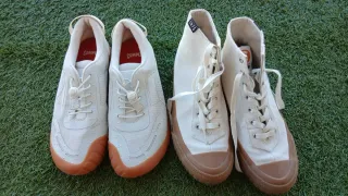 Zapatos Camper Beige y Marrón