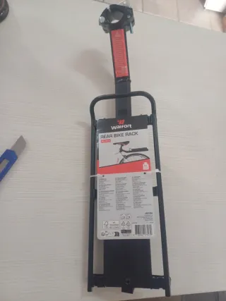 Portapacchi posteriore per bici Walfort