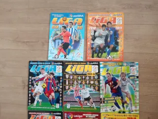 Lote 12+1 Álbumes LaLiga y Liga F Ed. Este plancha