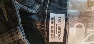 2 paia pantaloni tg 36eu /40it nero/blu