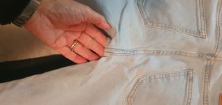 2 paia pantaloni tg 36eu /40it nero/blu