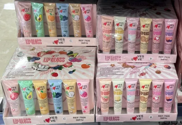 YES LOVE Brillos de Labios Saborizados