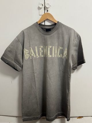 Camiseta Balenciaga Gris Talla M