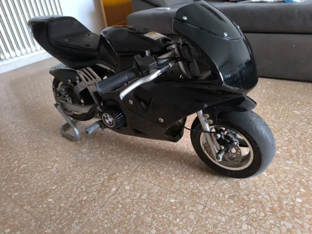 Pocket Bike BMW Negra