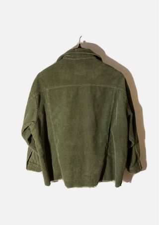 Cazadora Zara Verde pana Corduroy