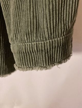 Cazadora Zara Verde pana Corduroy