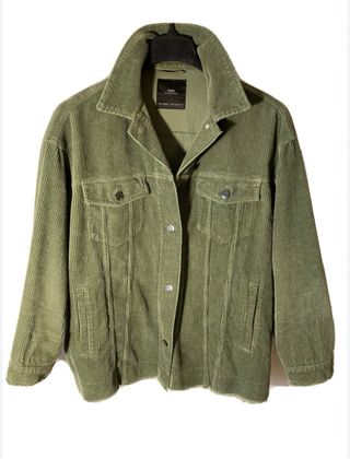 Cazadora Zara Verde pana Corduroy