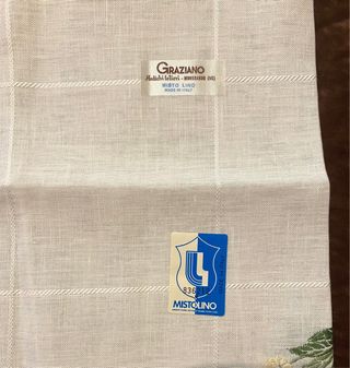 2 Tovagliette Misto lino Graziano