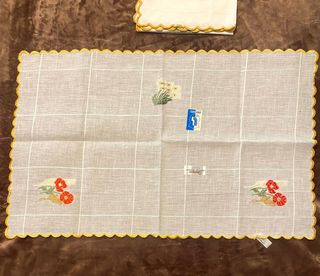 2 Tovagliette Misto lino Graziano