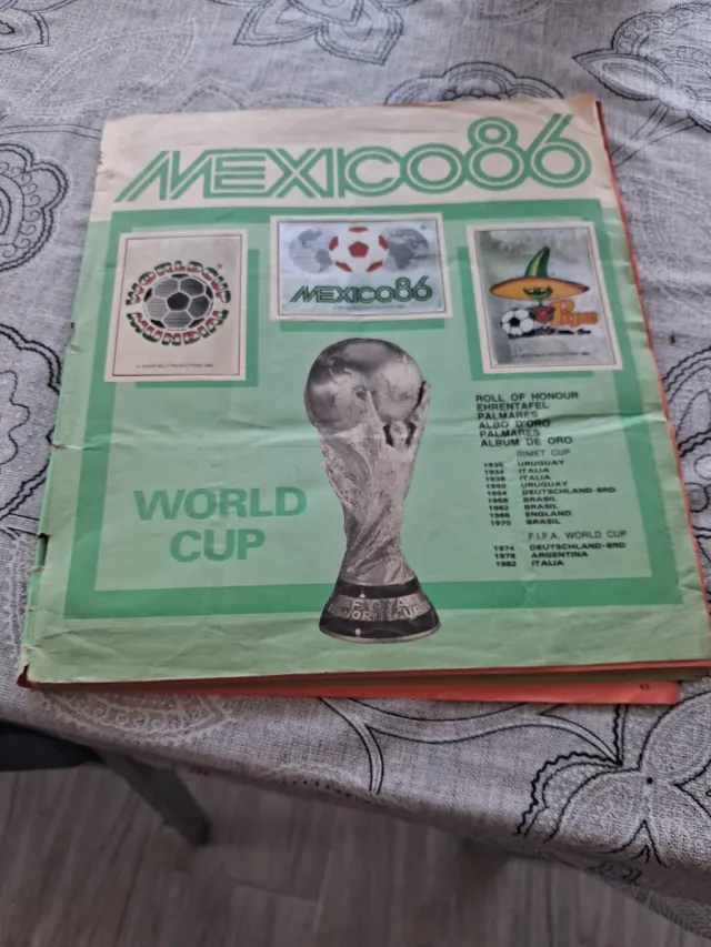 Album Panini Messico 86