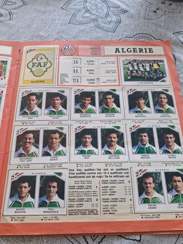 Album Panini Messico 86