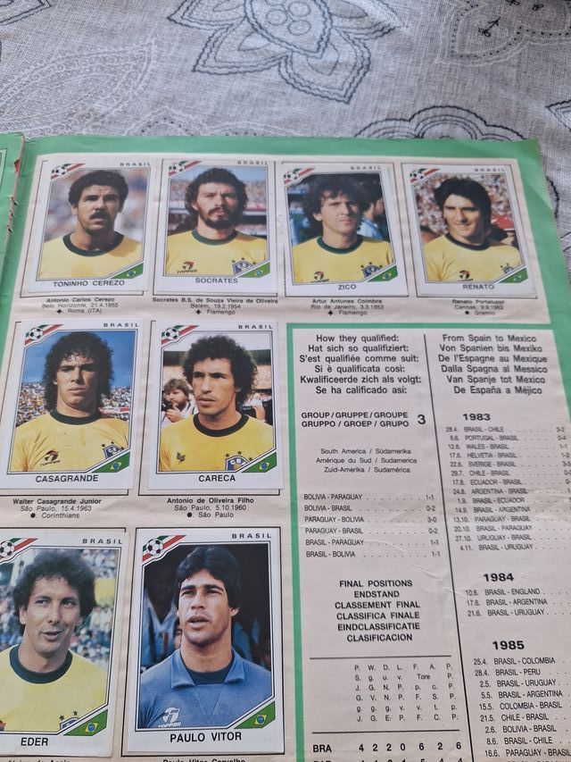 Album Panini Messico 86
