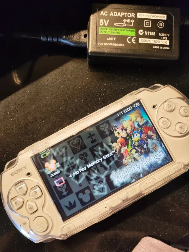 Psp 3004 Blanca + Funda Protectora