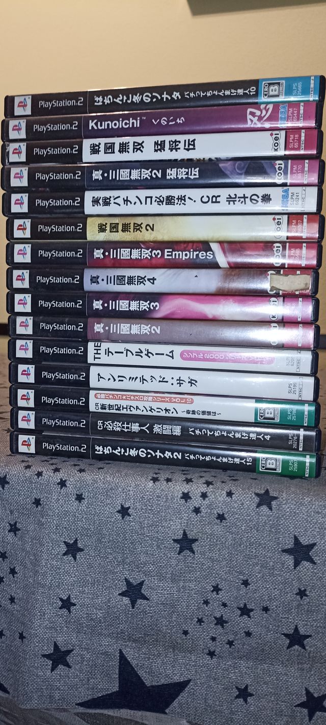 Pack lote 15 juegos PS2 completos con su caja