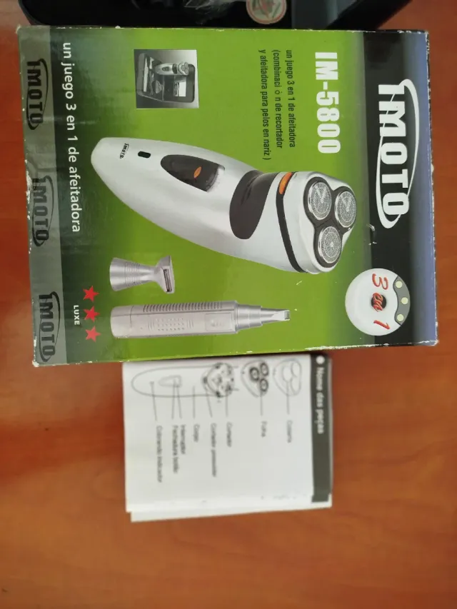 Juego afeitadora Imoto 3 en 1 sin estrenar