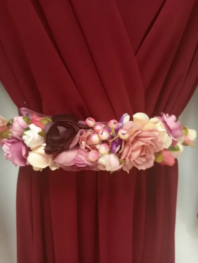 VESTIDO FIESTA‼️ BURDEOS‼️
    T.M NUEVO‼️