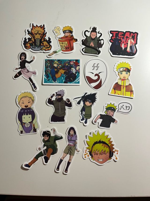 Stickers Autocolantes Naruto - Pack Variado