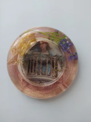 Portacandele in resina per balcone Julieta