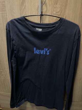 Camiseta Levi's niño azul talla 16 años