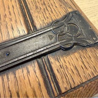 Scrittoio da viaggio antico anni '30