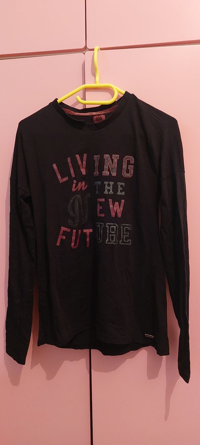 Maglietta bambina Living in the new future