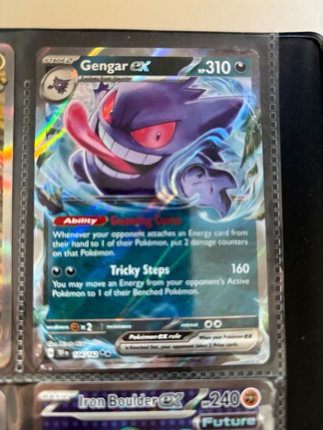 x2 Koraidon  Gengar Ex Iron Boulder Ex