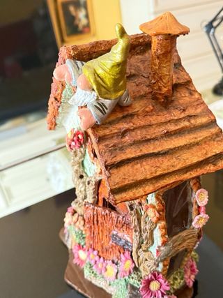 Casetta portafortuna elfo fatta a mano