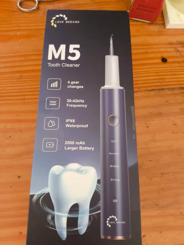 Limpiador Dental Sónico LOVE BEGANS M5