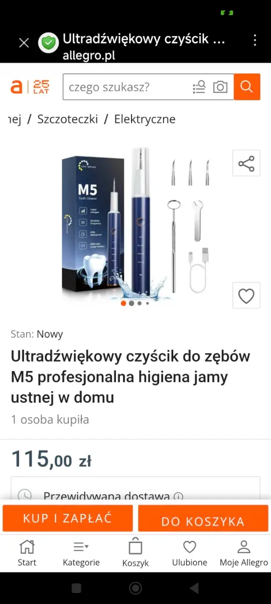 Limpiador Dental Sónico LOVE BEGANS M5