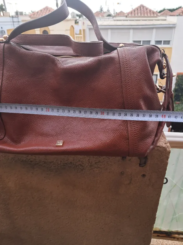 Bolso Purificación Garcia Marrón