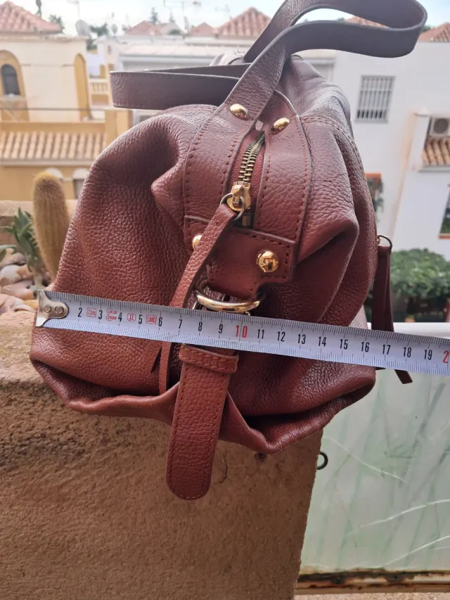 Bolso Purificación Garcia Marrón