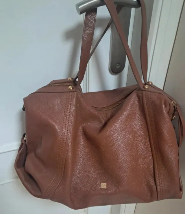 Bolso Purificación Garcia Marrón