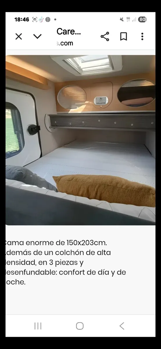 Mini caravana Caretta 1500