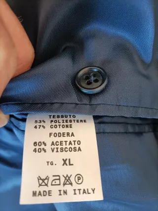 COMBO Giacca Blazer Uomo blu