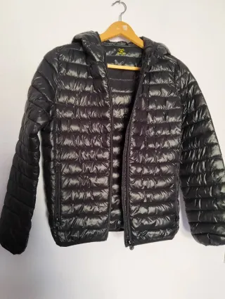 Anorak kids negro OVS con capucha 13-14