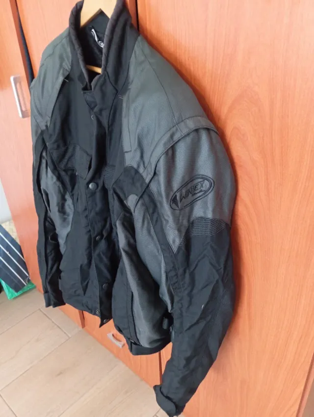 Cazadora Moto WINTEX Negra/Gris talla 2XL