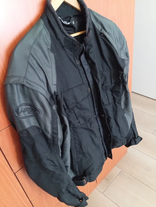 Cazadora Moto WINTEX Negra/Gris talla 2XL
