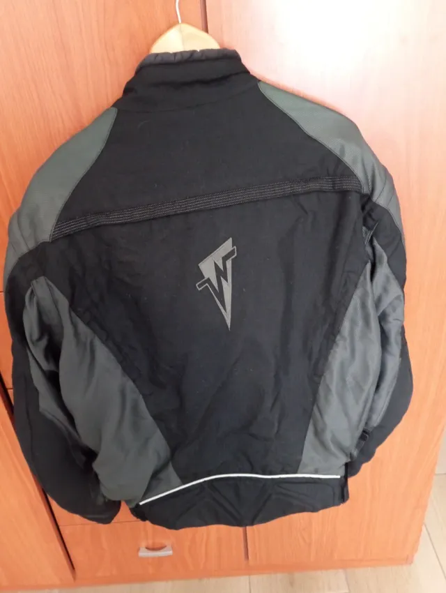 Cazadora Moto WINTEX Negra/Gris talla 2XL