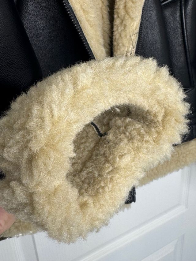 Giacca Zara Taglia S Nero/Beige