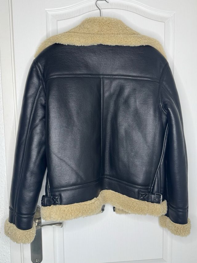 Giacca Zara Taglia S Nero/Beige