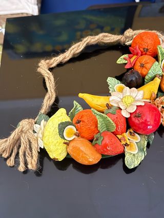 Decorazione Frutta Fatta a Mano.