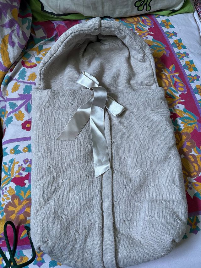 Saco lana cuco/carro bebé