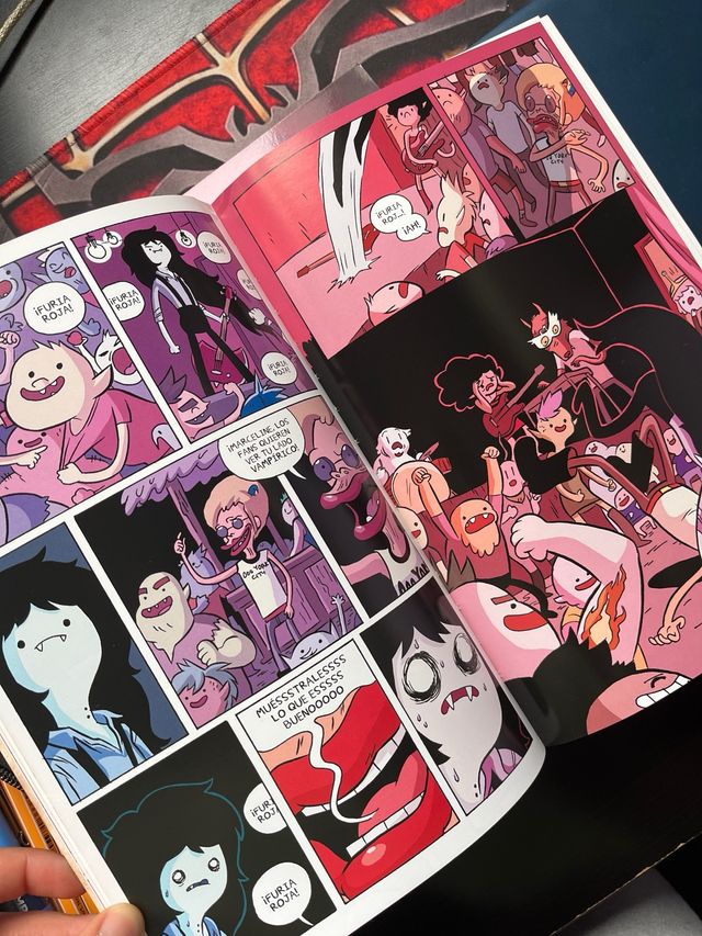 HORA DE AVENTURAS PRESENTA: MARCELINE Y LAS DIV...