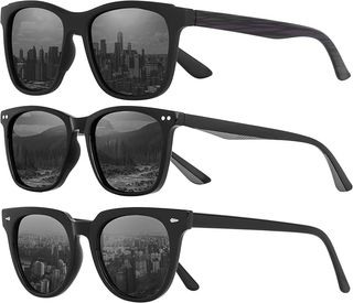 Gafas de sol polarizadas negras