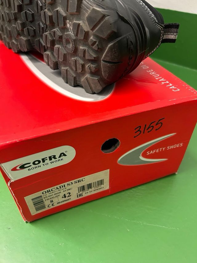 Zapatos de seguridad Cofra negros