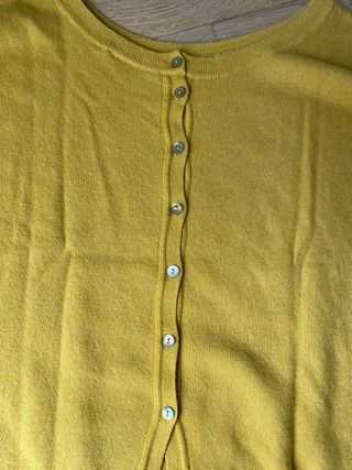 Maglione lana Sisley giallo ocra taglia 42