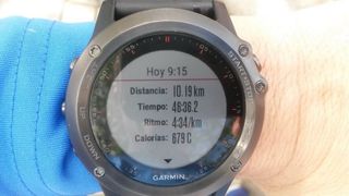Reloj Garmin Deportivo Negro y Plateado