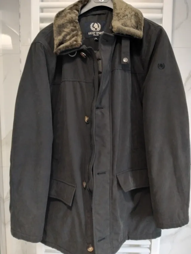 Cappotto Ascot Sport Uomo XL Nero
