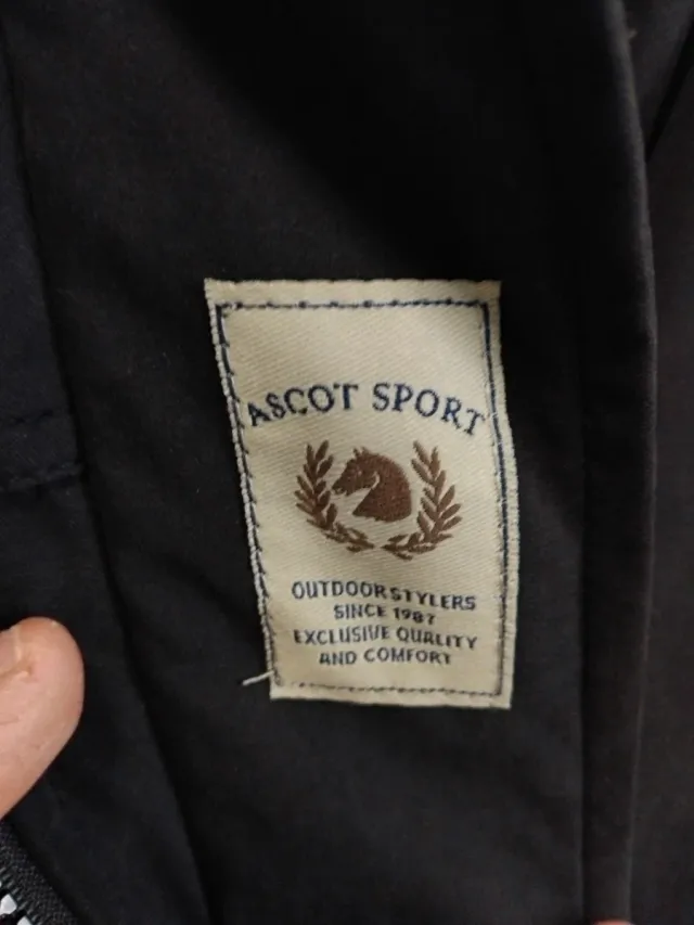 Cappotto Ascot Sport Uomo XL Nero