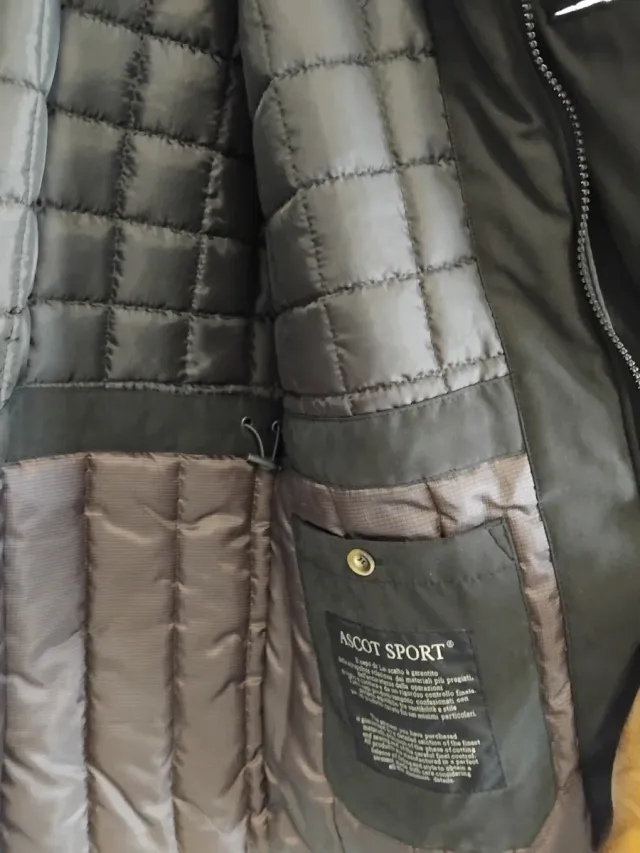 Cappotto Ascot Sport Uomo XL Nero